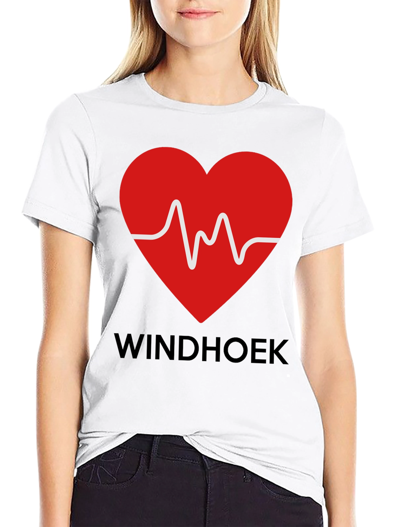 Windhoek Heartbeat Graphic Tee