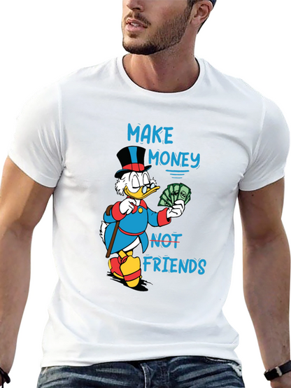 Make Money Not Friends Graphic T-Shirt