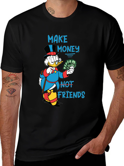 Make Money Not Friends Graphic T-Shirt