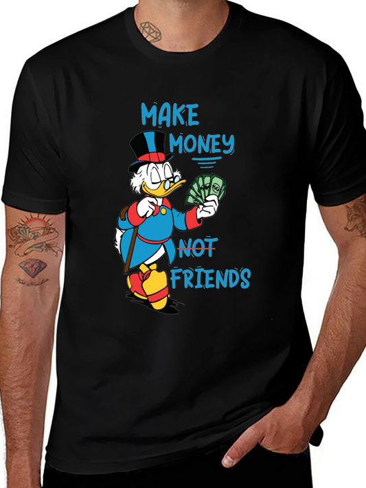 Make Money Not Friends Graphic T-Shirt
