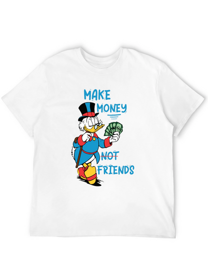 Make Money Not Friends Graphic T-Shirt