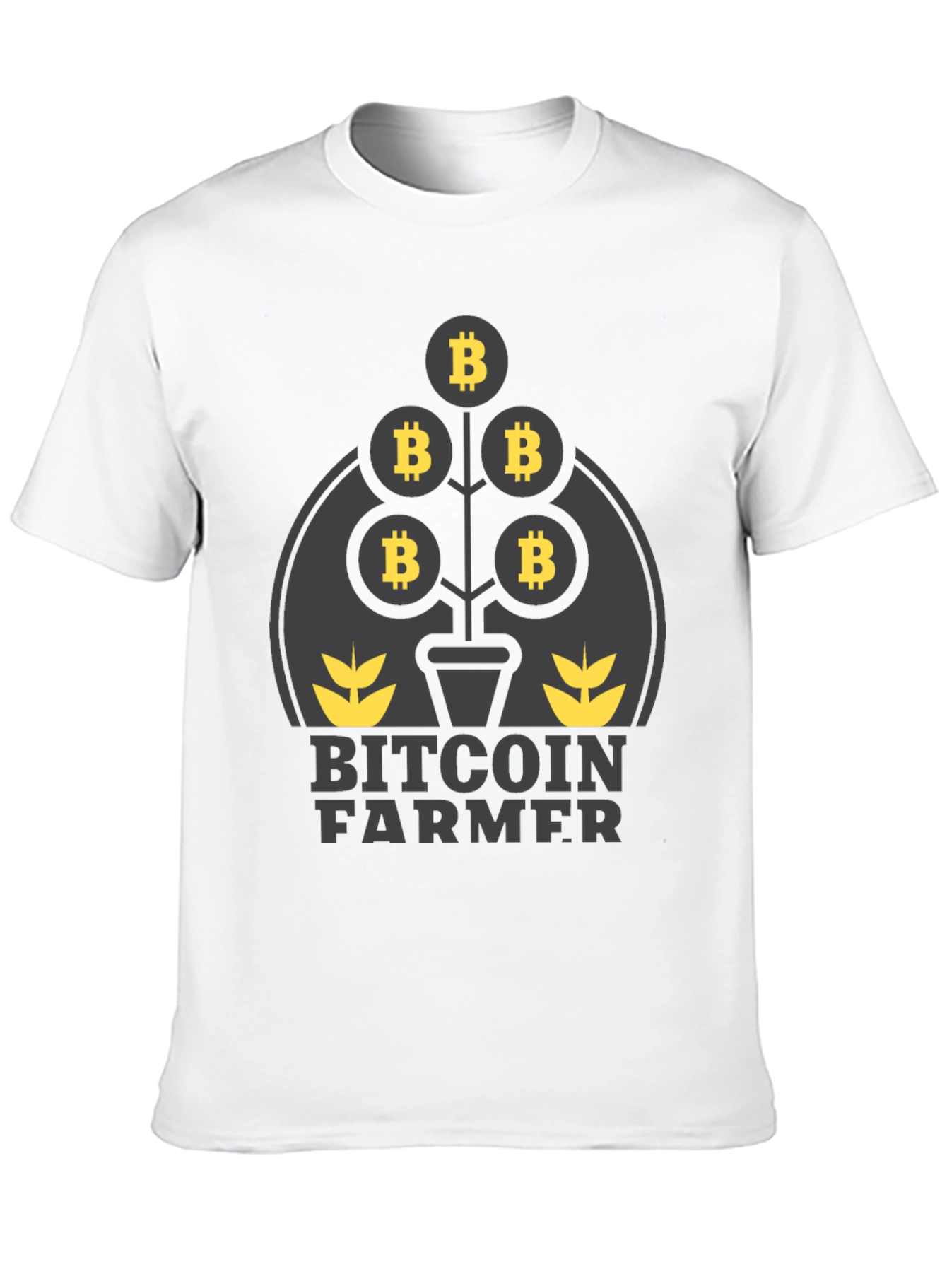 Bitcoin Farmer Graphic T-Shirt