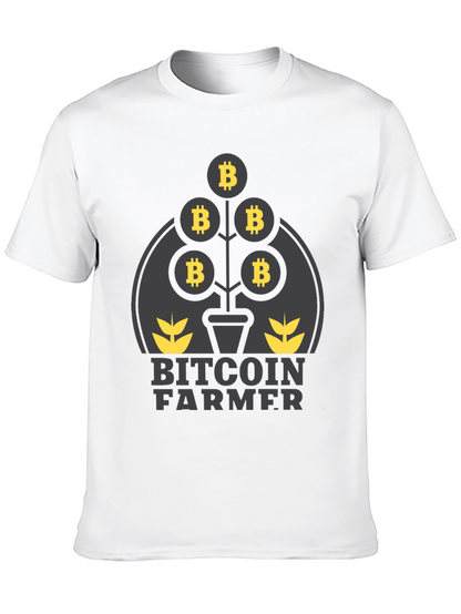 Bitcoin Farmer Graphic T-Shirt