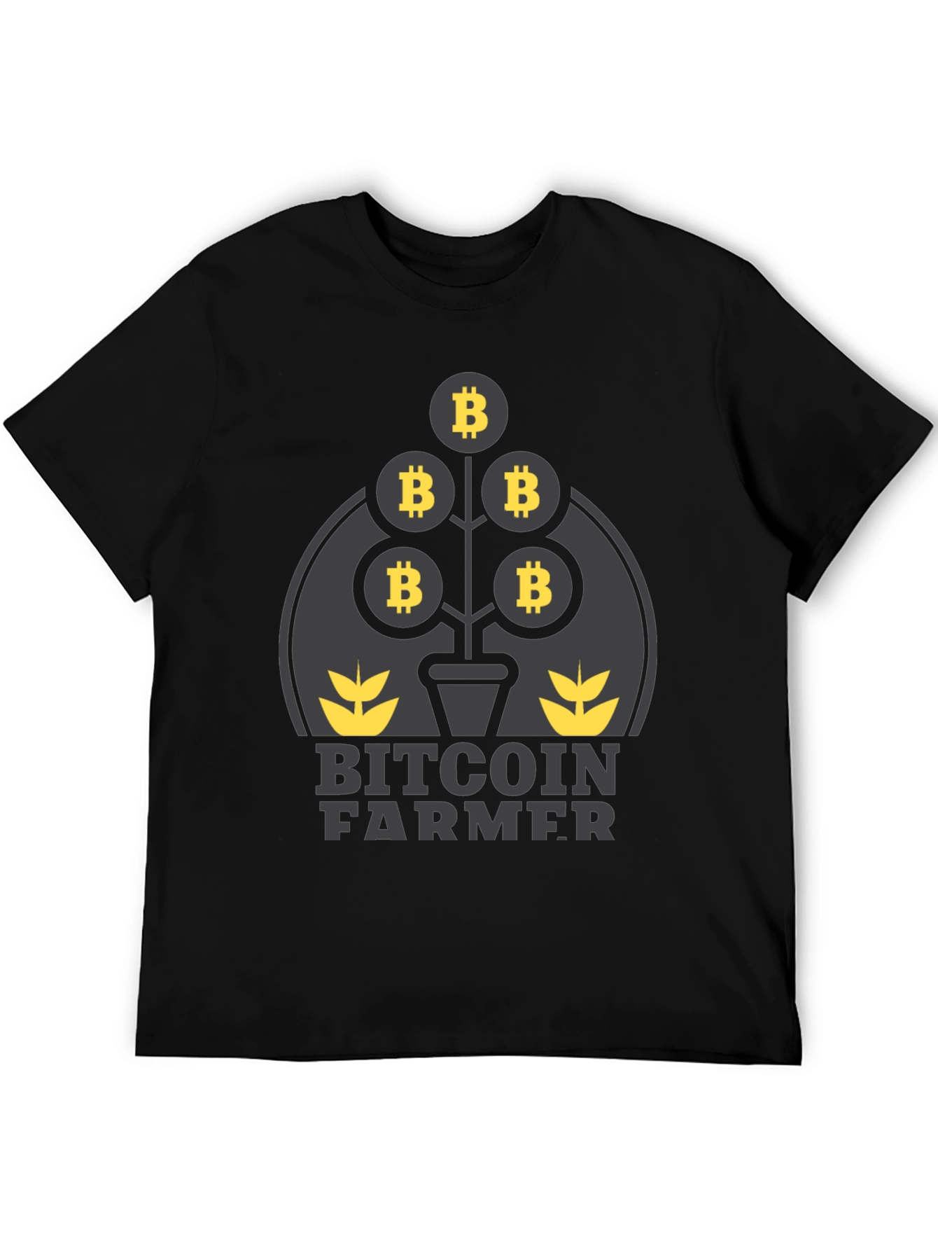 Bitcoin Farmer Graphic T-Shirt