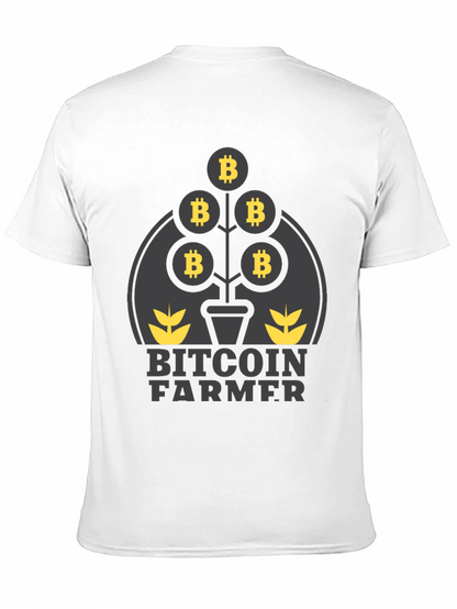 Bitcoin Farmer Graphic T-Shirt