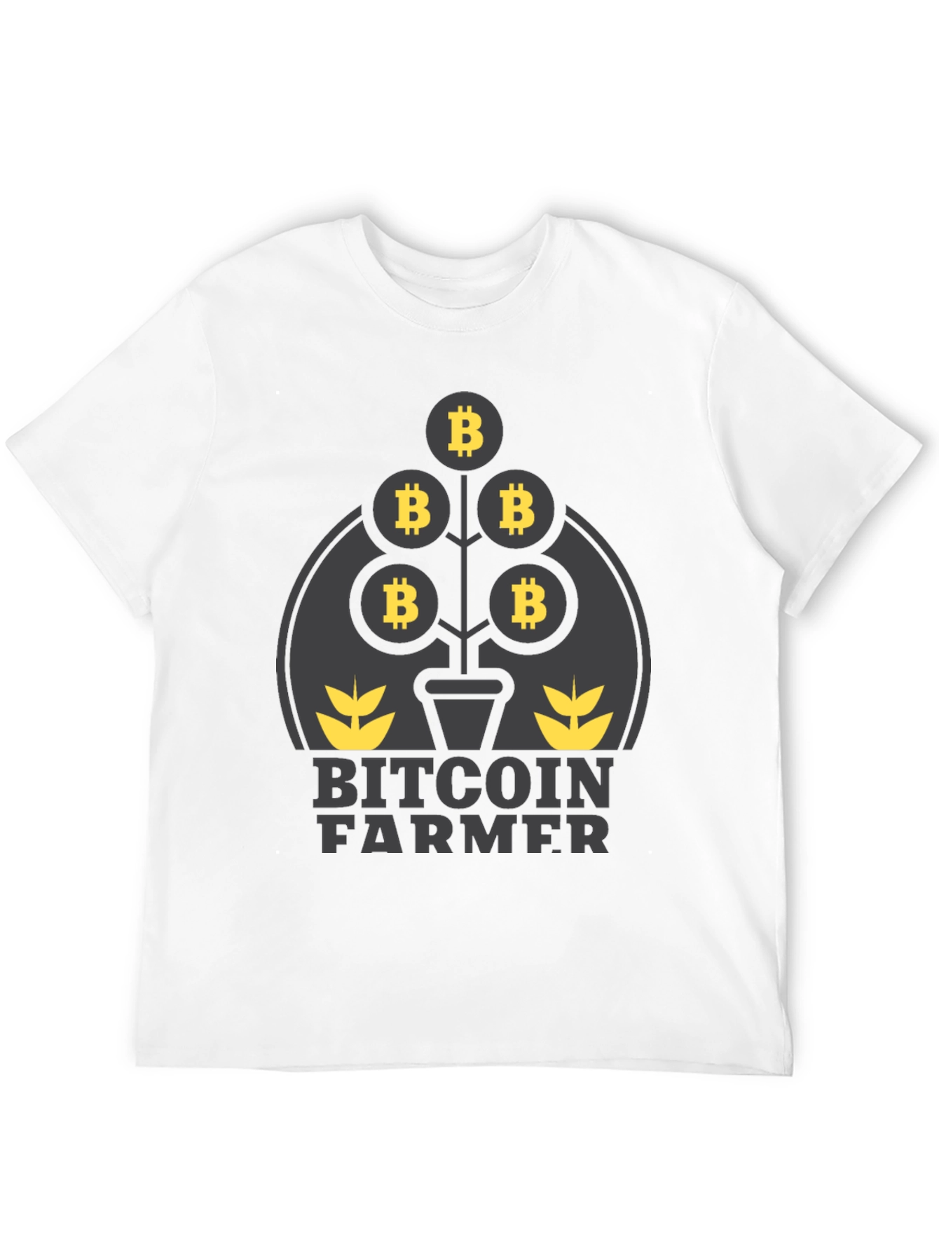 Bitcoin Farmer Graphic T-Shirt