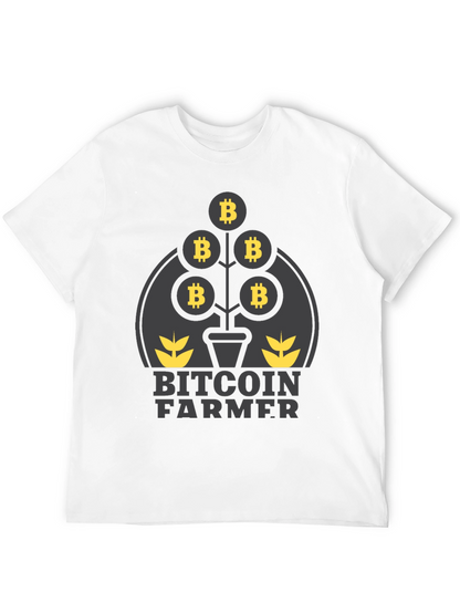 Bitcoin Farmer Graphic T-Shirt