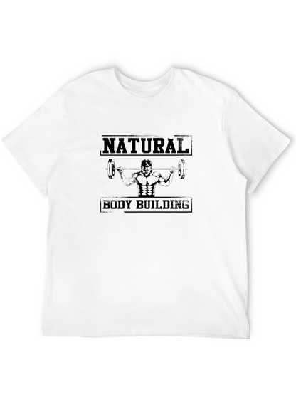 Natural Bodybuilding Black Graphic Tee
