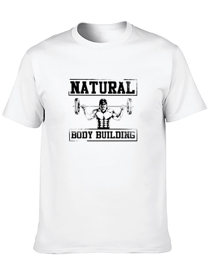 Natural Bodybuilding Black Graphic Tee