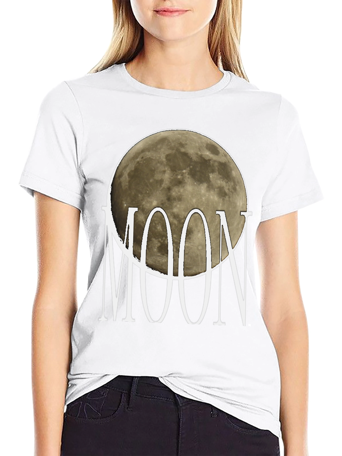 Moon Graphic T-Shirt