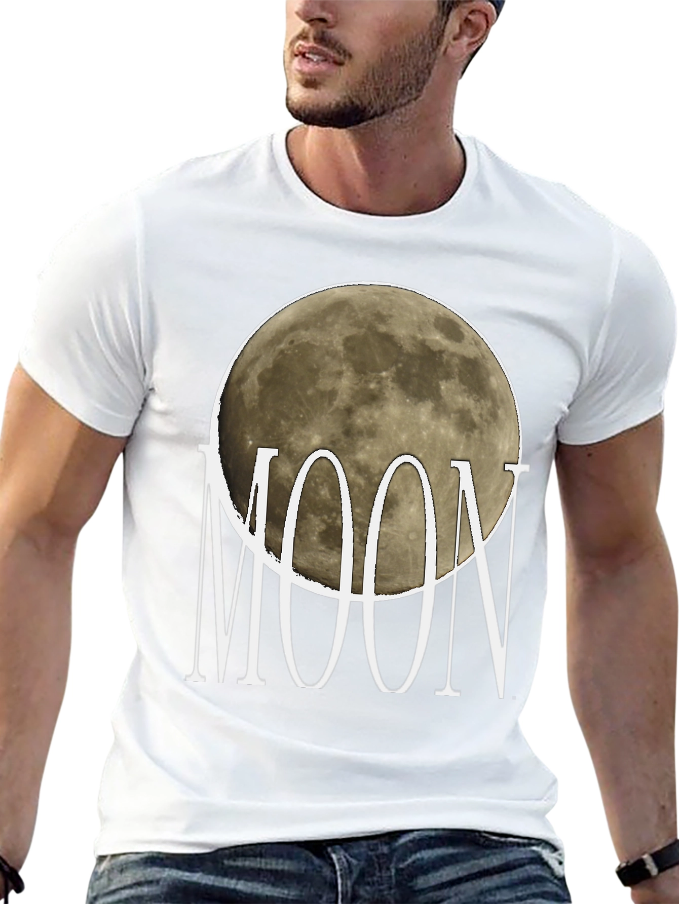 Moon Graphic T-Shirt