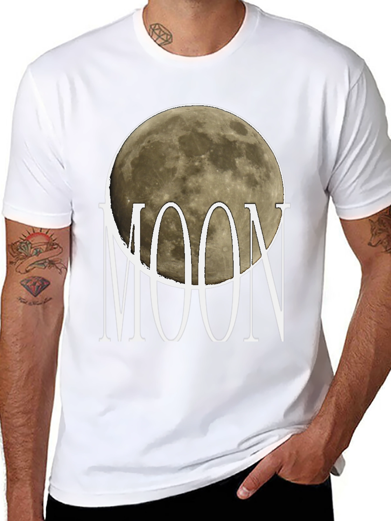 Moon Graphic T-Shirt
