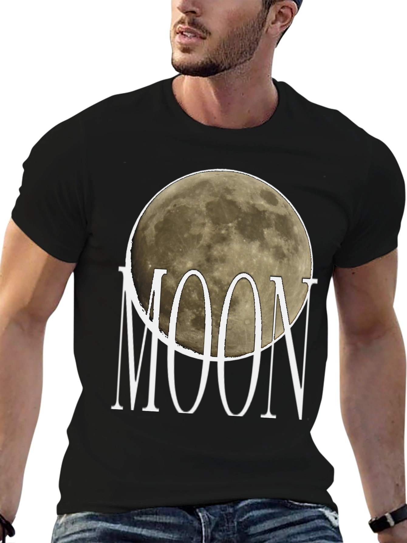 Moon Graphic T-Shirt