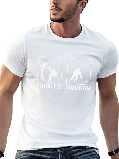 Problem Solution Hockey T-Shirt