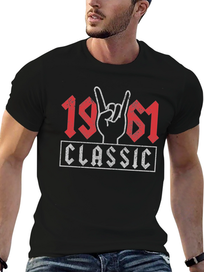 Classic 1961 Rock Hand T-Shirt