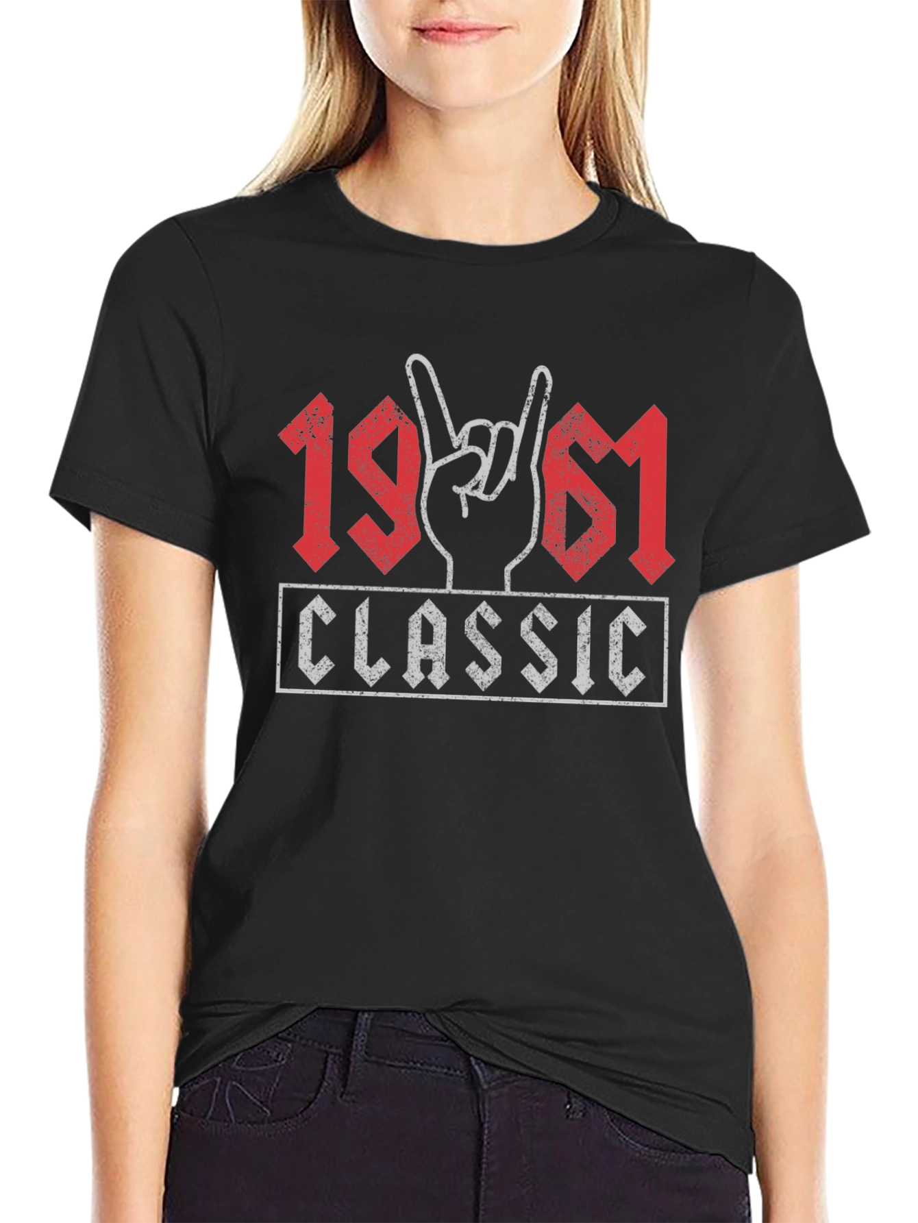 Classic 1961 Rock Hand T-Shirt