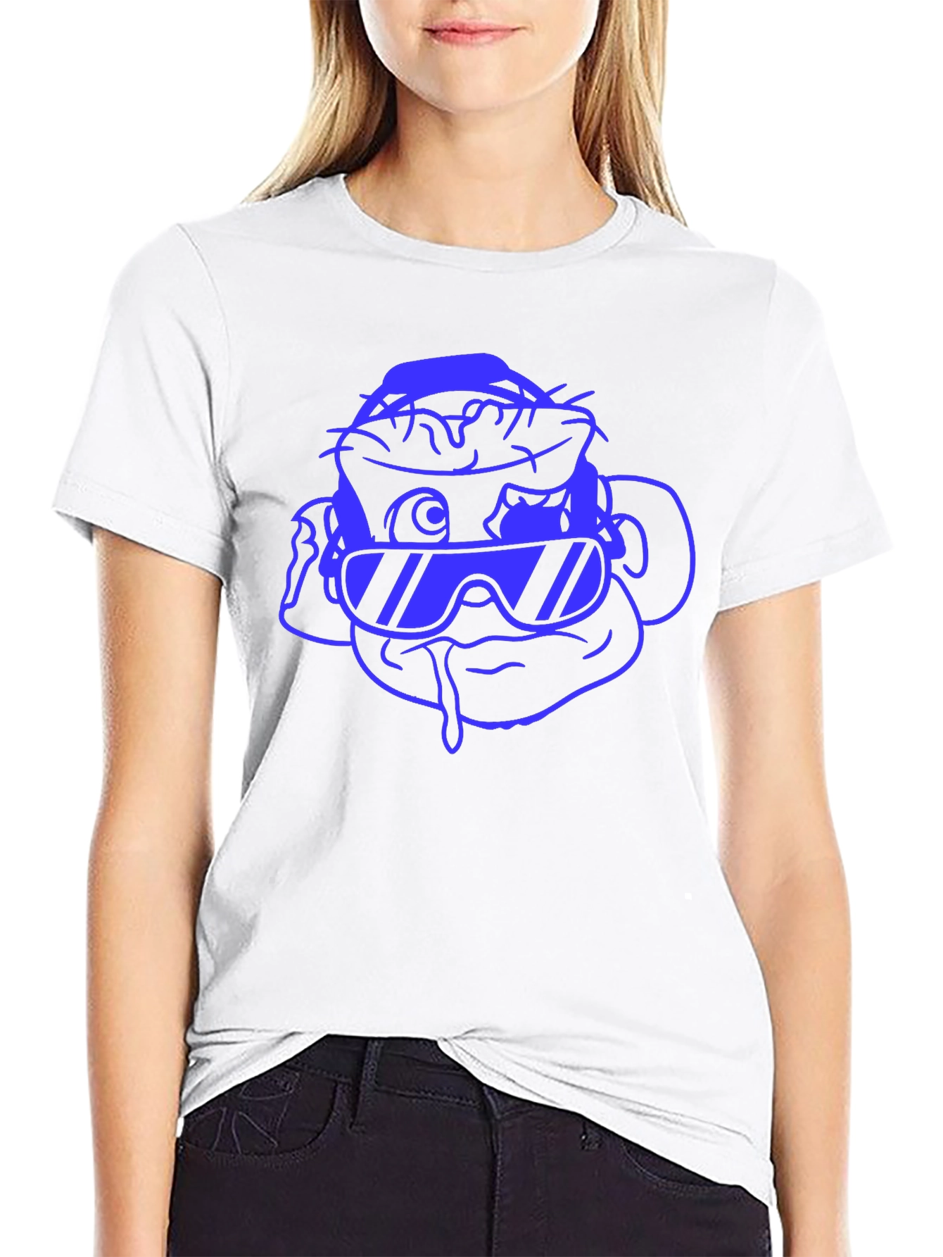 Cool Ape Graphic Tee - Modern Black T-Shirt
