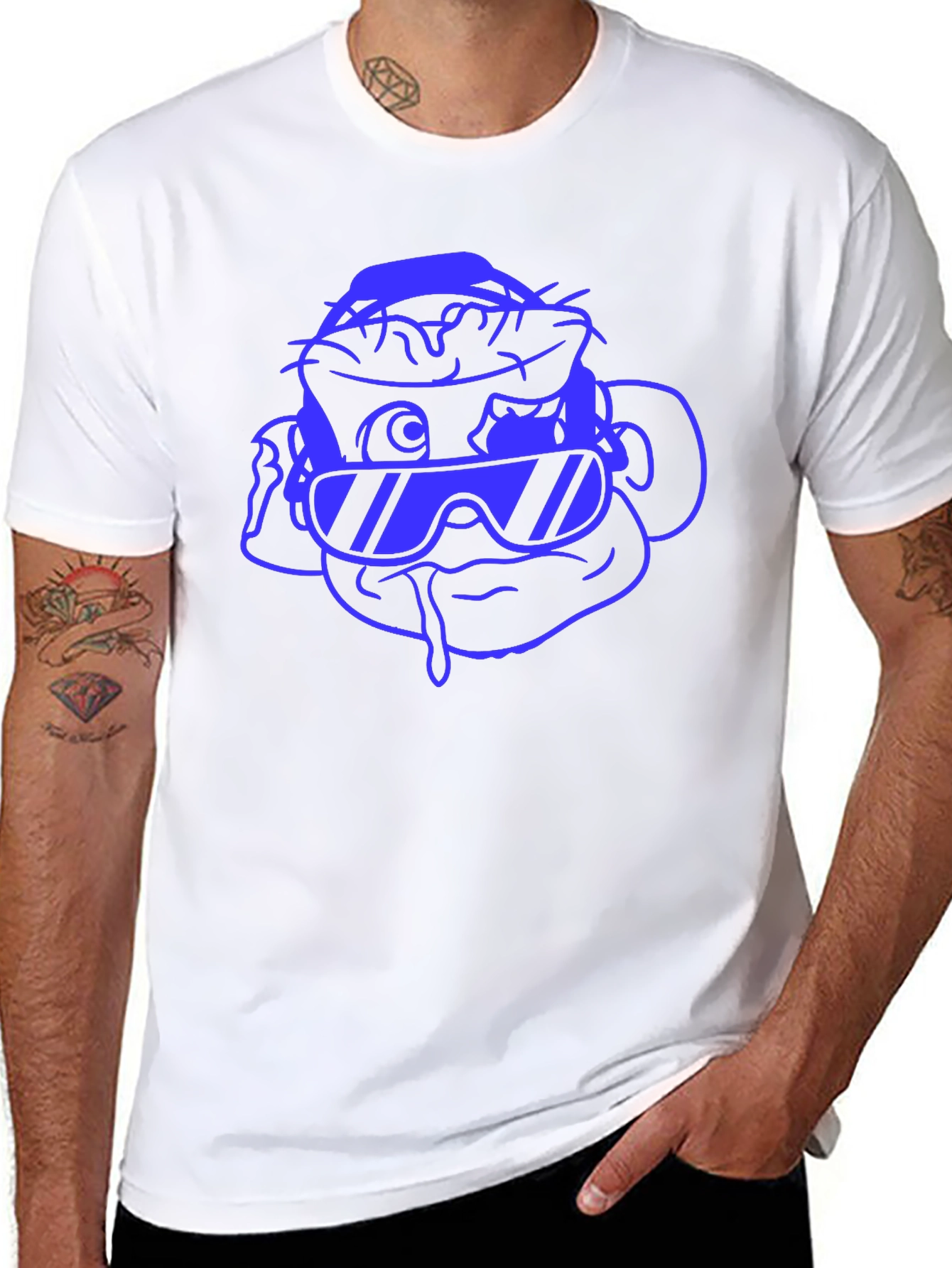 Cool Ape Graphic Tee - Modern Black T-Shirt