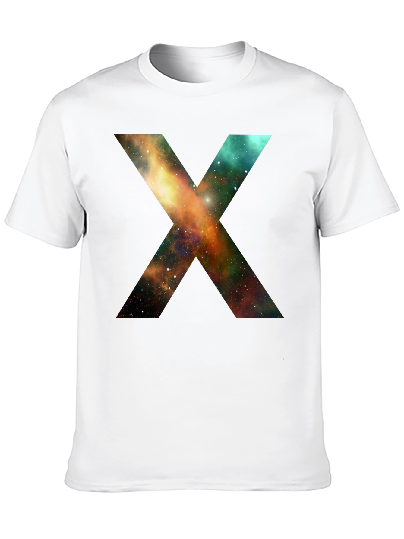 Galaxy X T-Shirt - Black Cotton Blend Tee