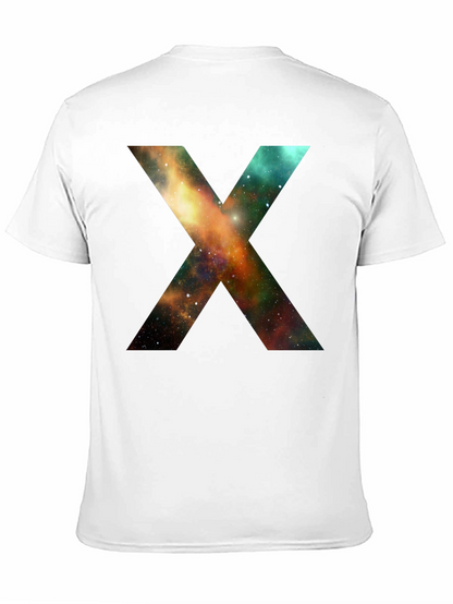 Galaxy X T-Shirt - Black Cotton Blend Tee