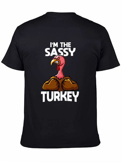Sassy Turkey Graphic Tee - Thanksgiving Humor