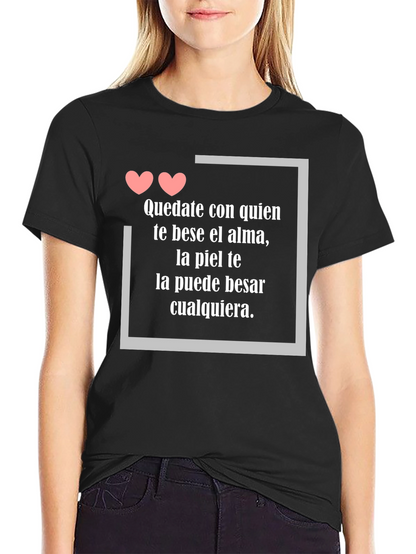 Soul Kiss Graphic Tee - Spanish Quote Shirt
