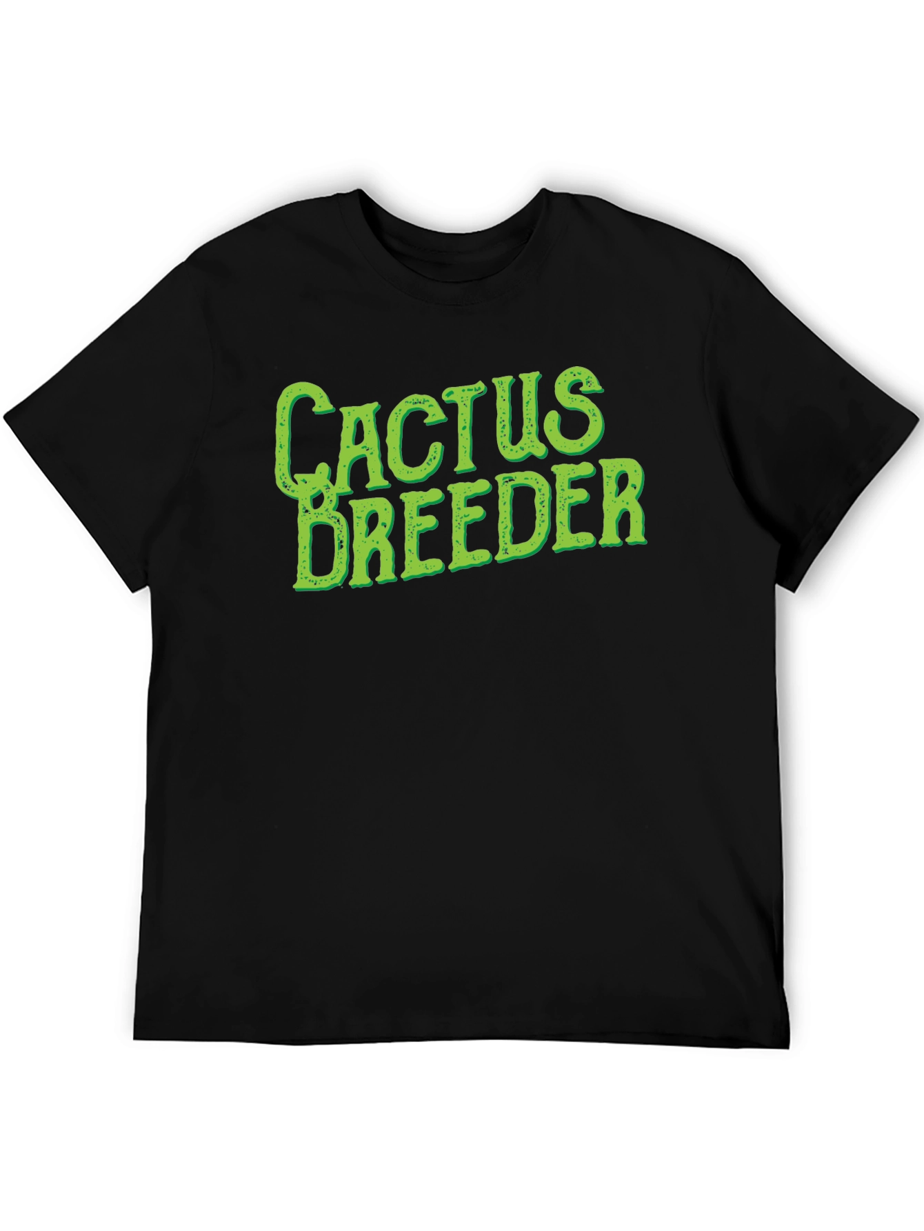 Cactus Breeder Graphic Tee - Novelty T-Shirt