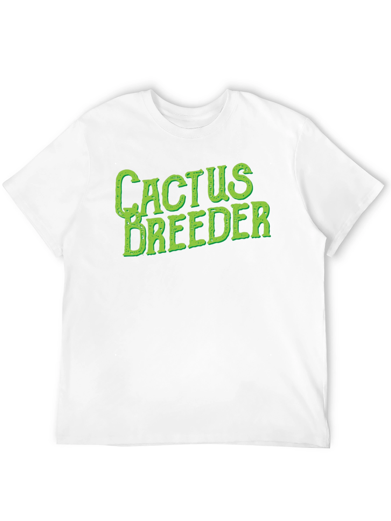 Cactus Breeder Graphic Tee - Novelty T-Shirt