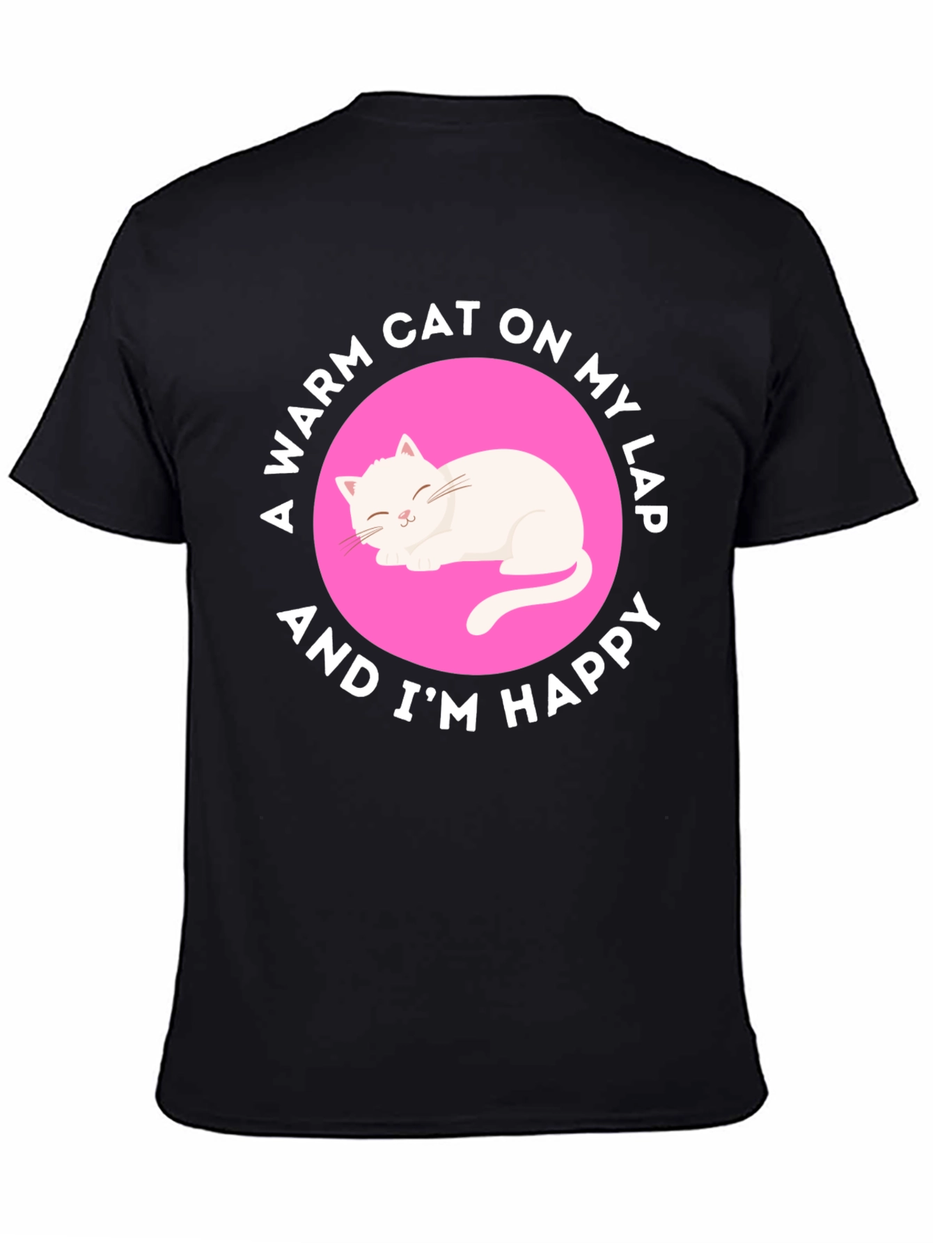 Warm Cat On My Lap T-Shirt