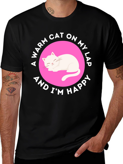 Warm Cat On My Lap T-Shirt