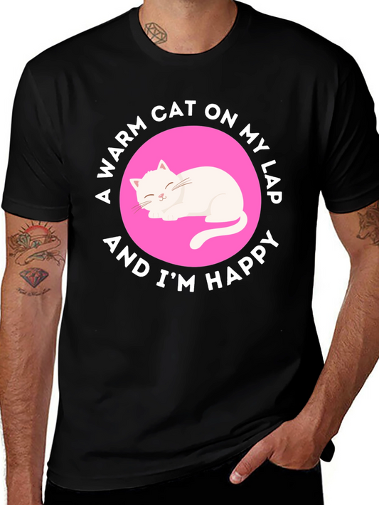 Warm Cat On My Lap T-Shirt