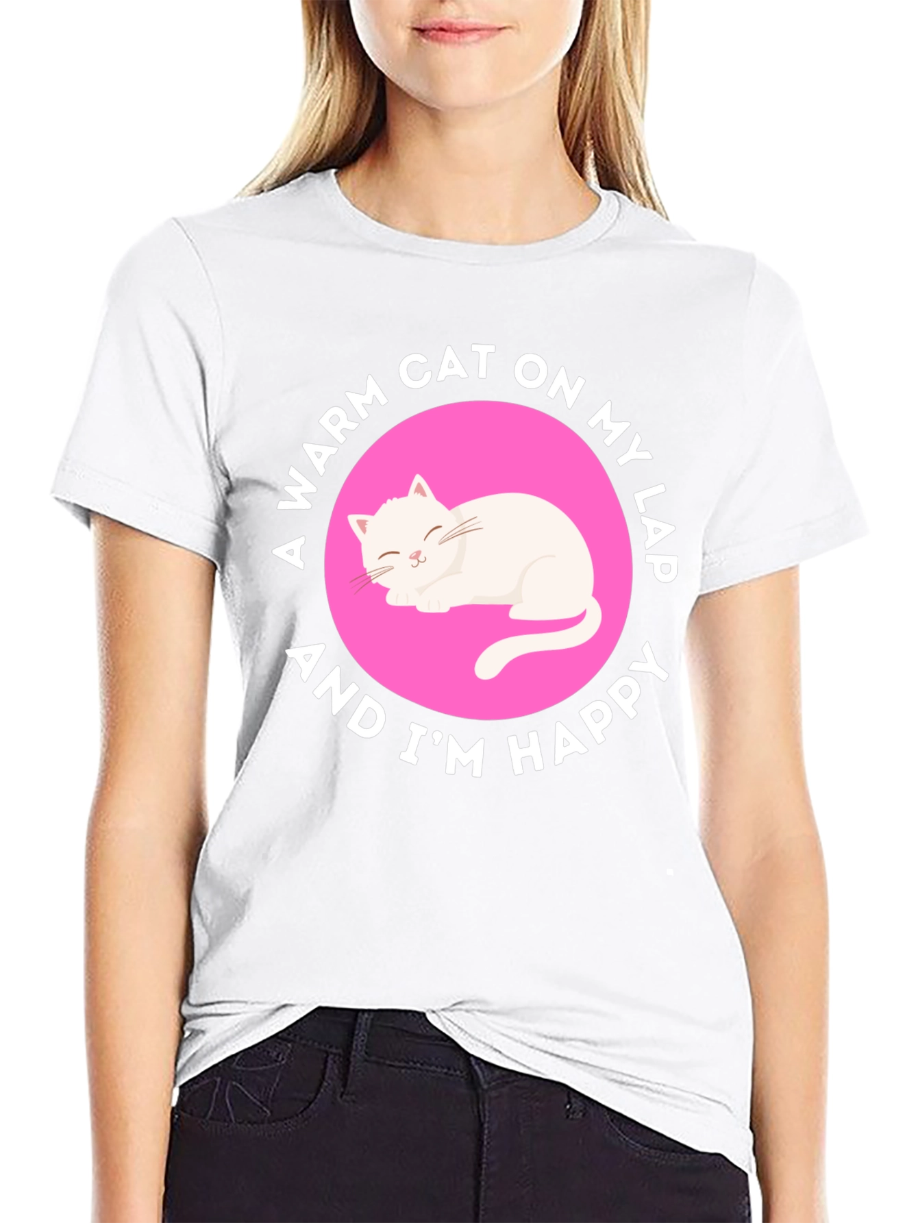 Warm Cat On My Lap T-Shirt