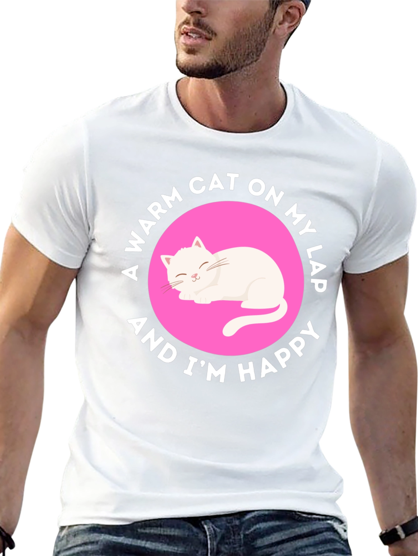 Warm Cat On My Lap T-Shirt