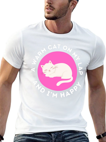 Warm Cat On My Lap T-Shirt