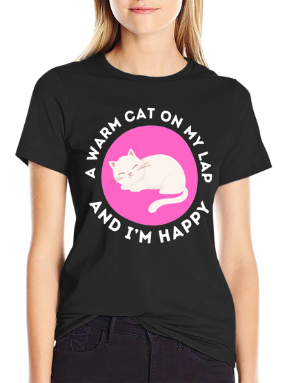 Warm Cat On My Lap T-Shirt