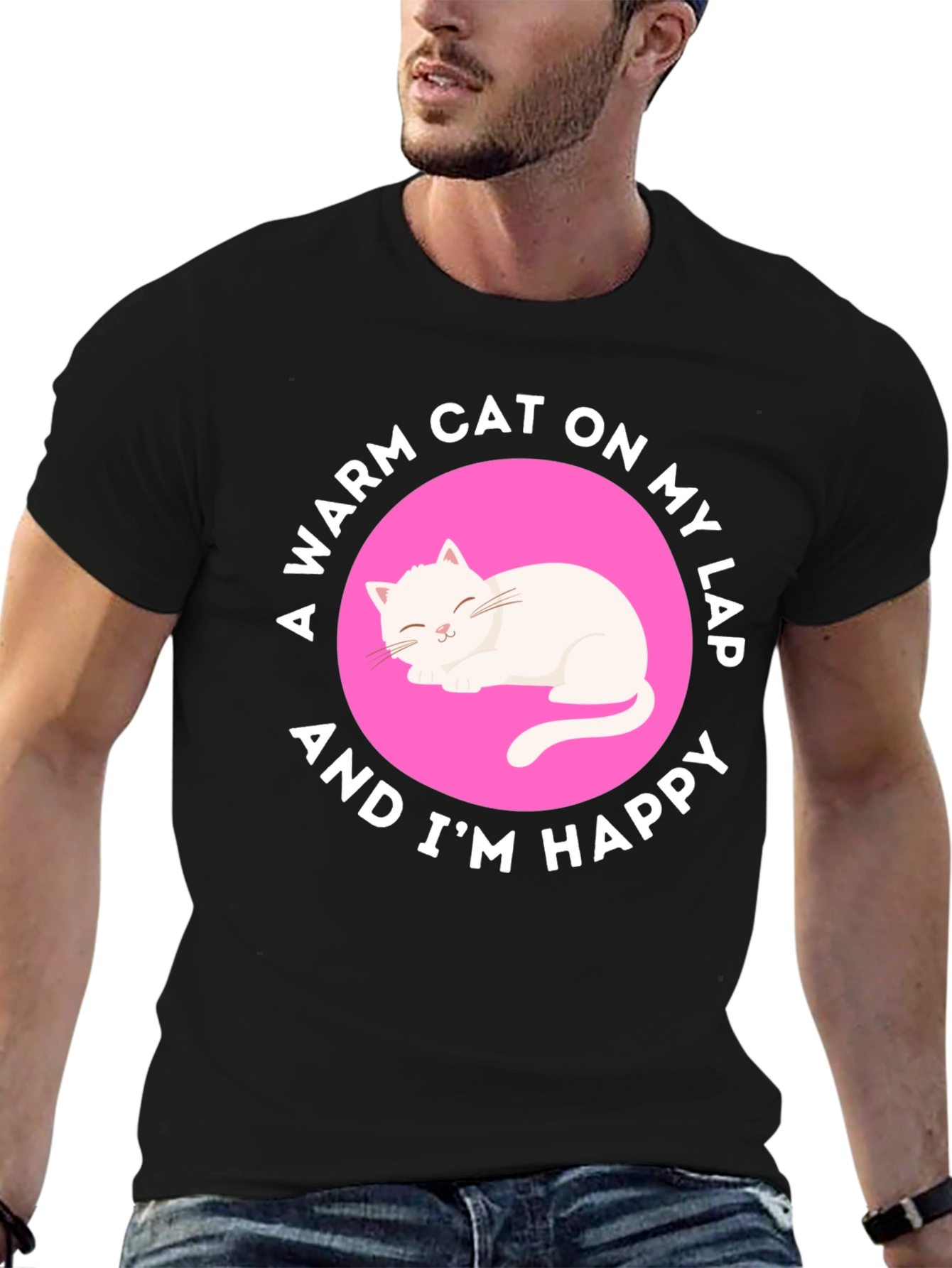 Warm Cat On My Lap T-Shirt