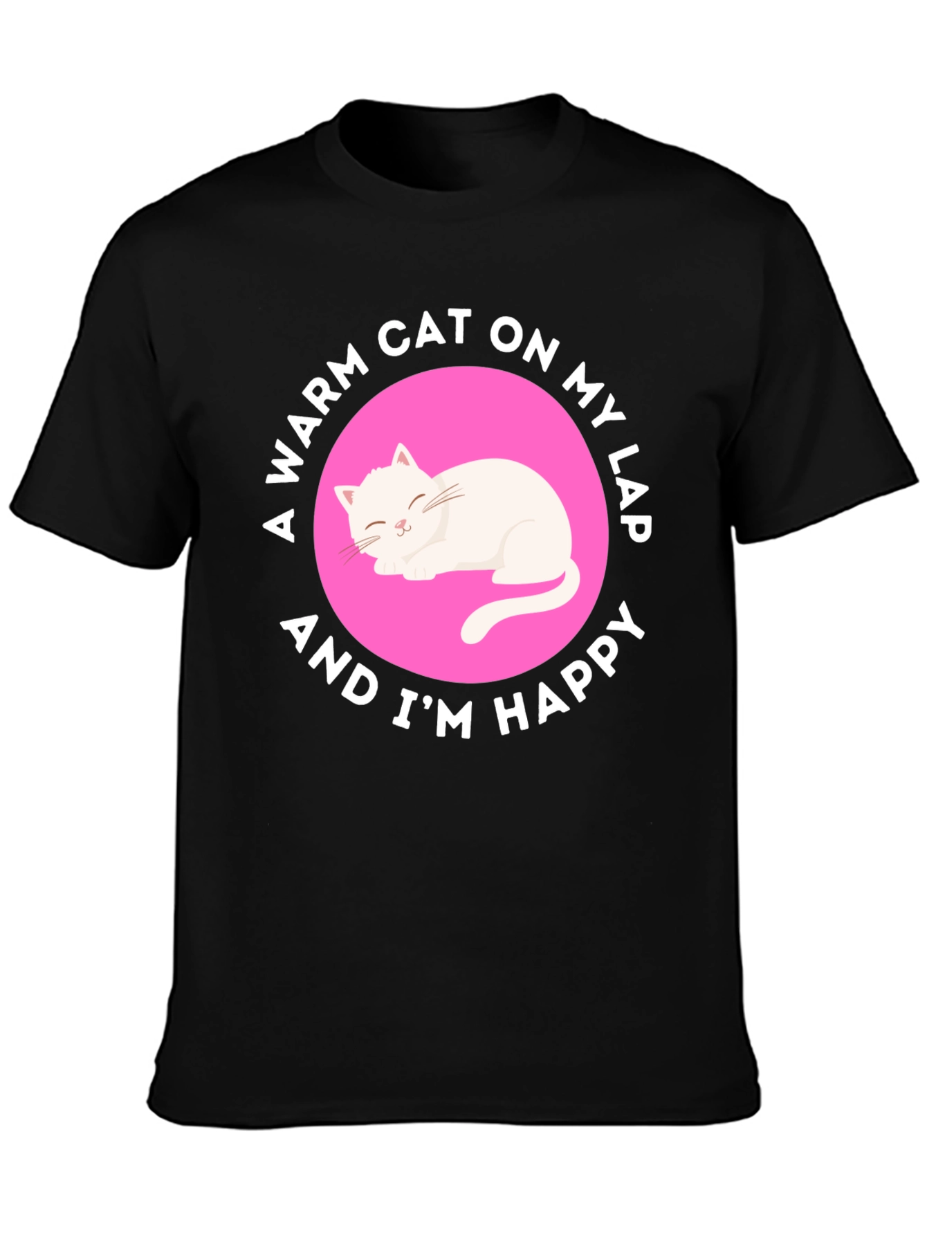 Warm Cat On My Lap T-Shirt