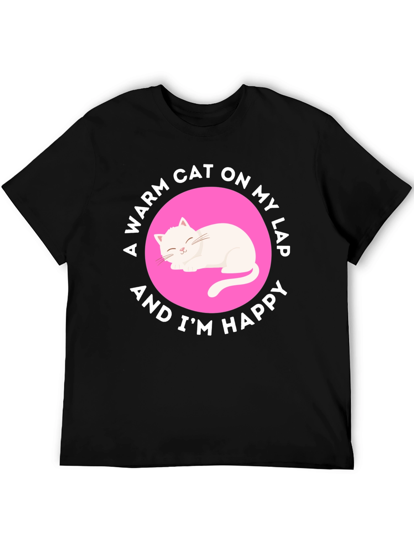 Warm Cat On My Lap T-Shirt