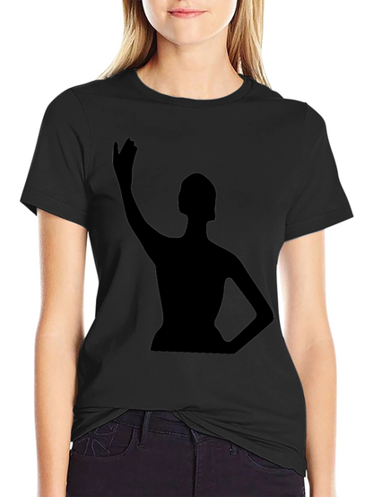 Silhouette Graphic Tee - Mens Black T-Shirt