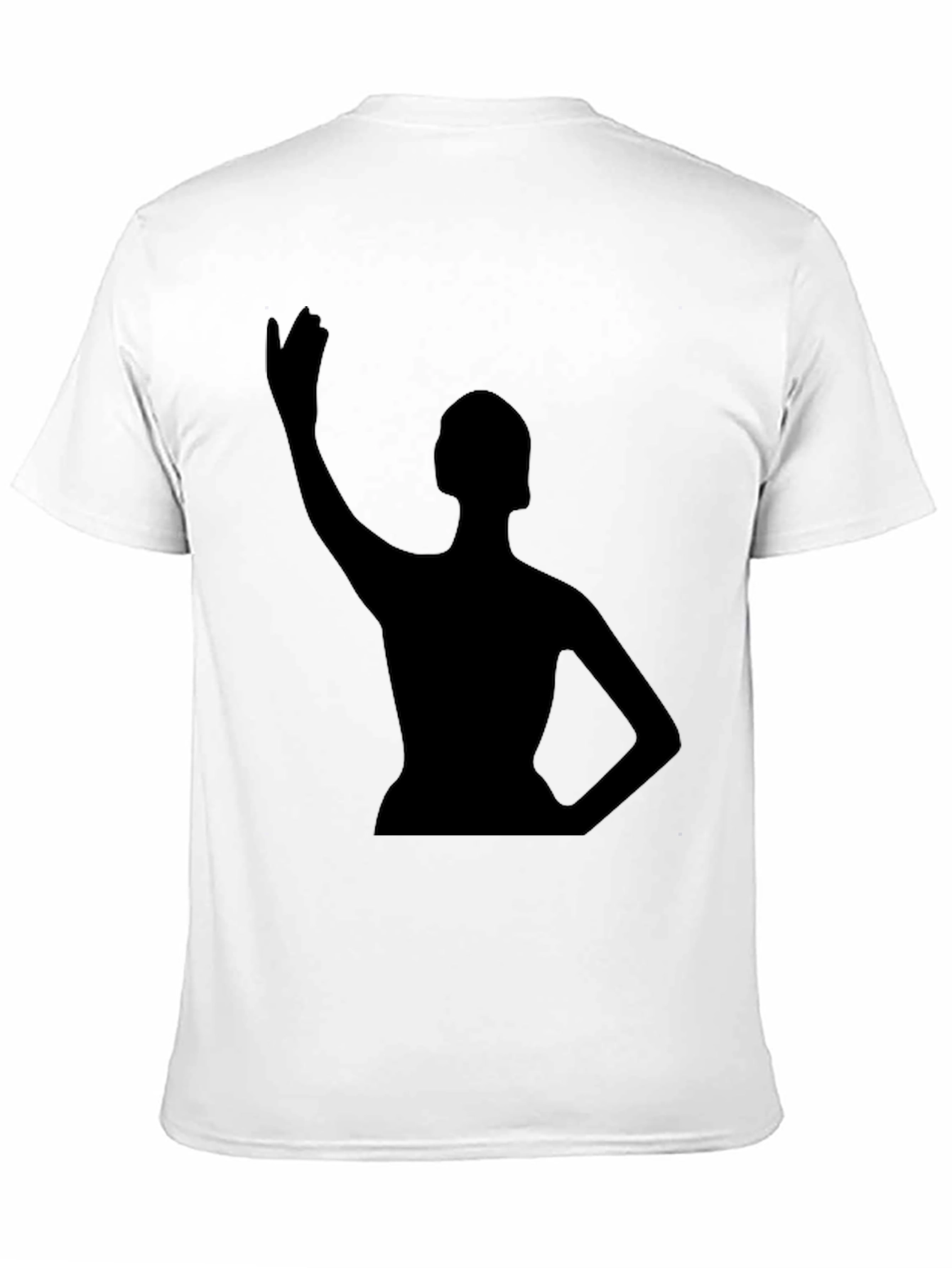 Silhouette Graphic Tee - Mens Black T-Shirt