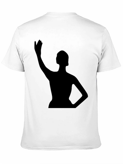 Silhouette Graphic Tee - Mens Black T-Shirt