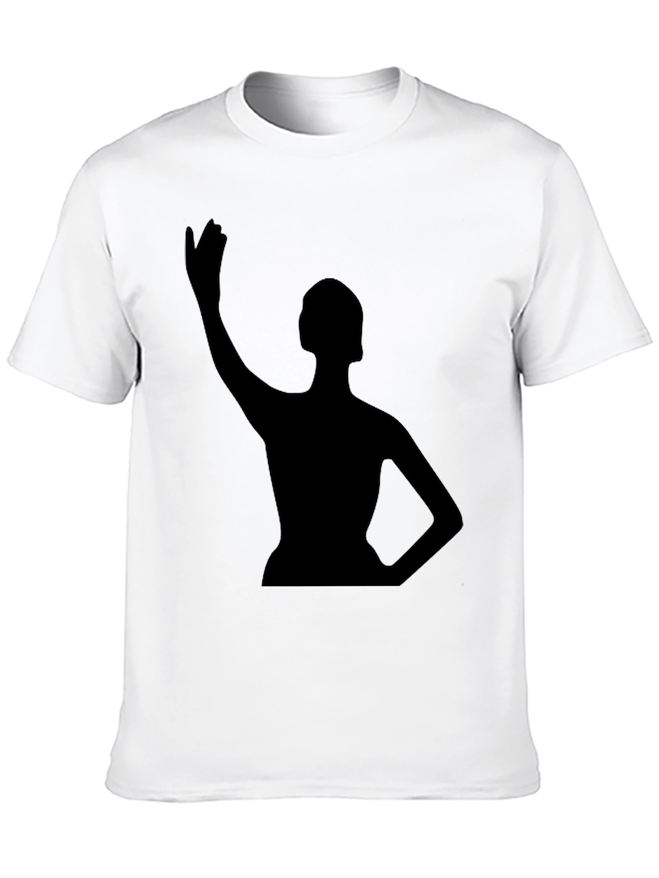 Silhouette Graphic Tee - Mens Black T-Shirt