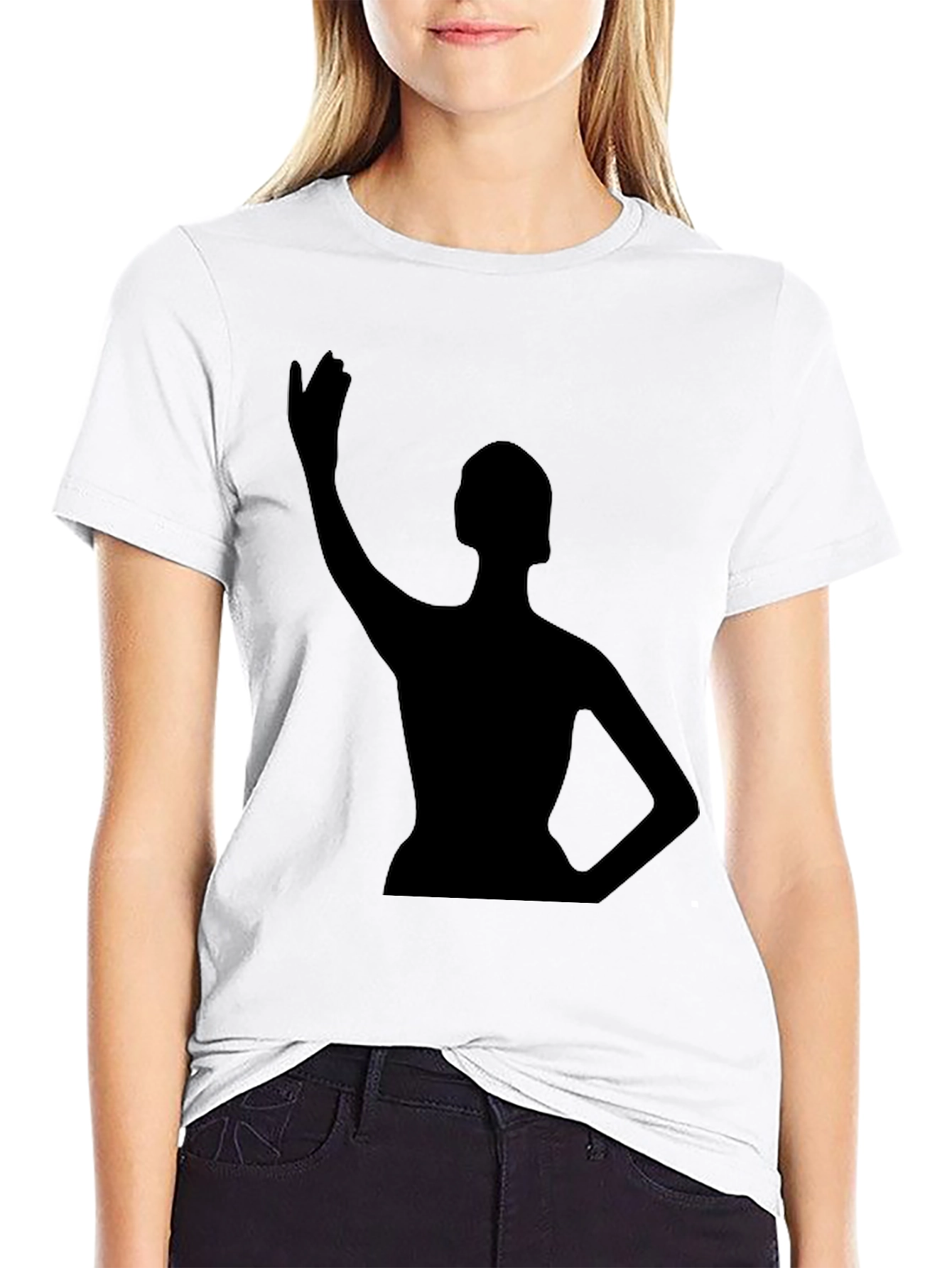 Silhouette Graphic Tee - Mens Black T-Shirt