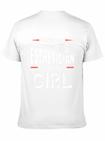Esthetician Girl T-Shirt - Beauty Expert Tee
