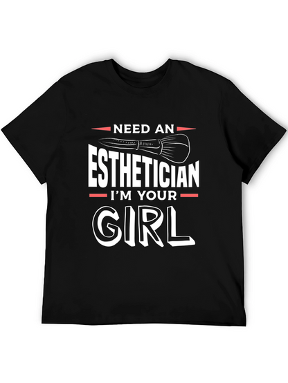 Esthetician Girl T-Shirt - Beauty Expert Tee
