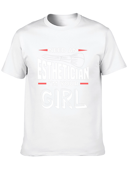 Esthetician Girl T-Shirt - Beauty Expert Tee