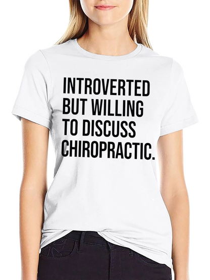Introverted Chiropractic T-Shirt