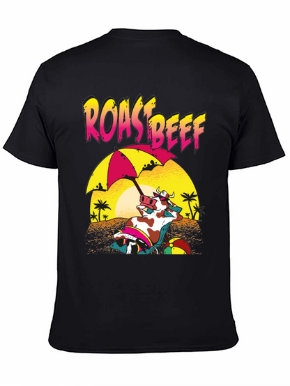 Roast Beef Cow Beach T-Shirt