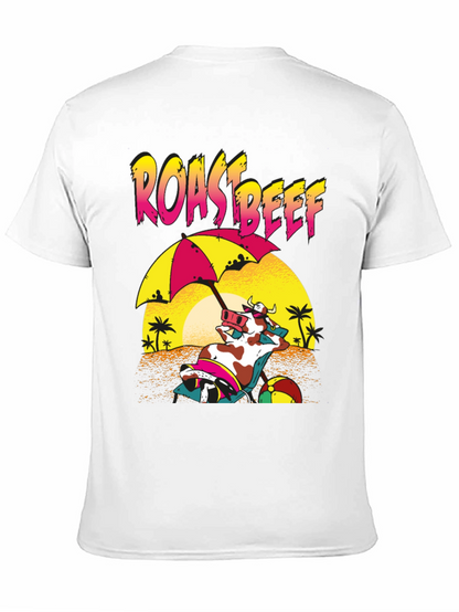 Roast Beef Cow Beach T-Shirt