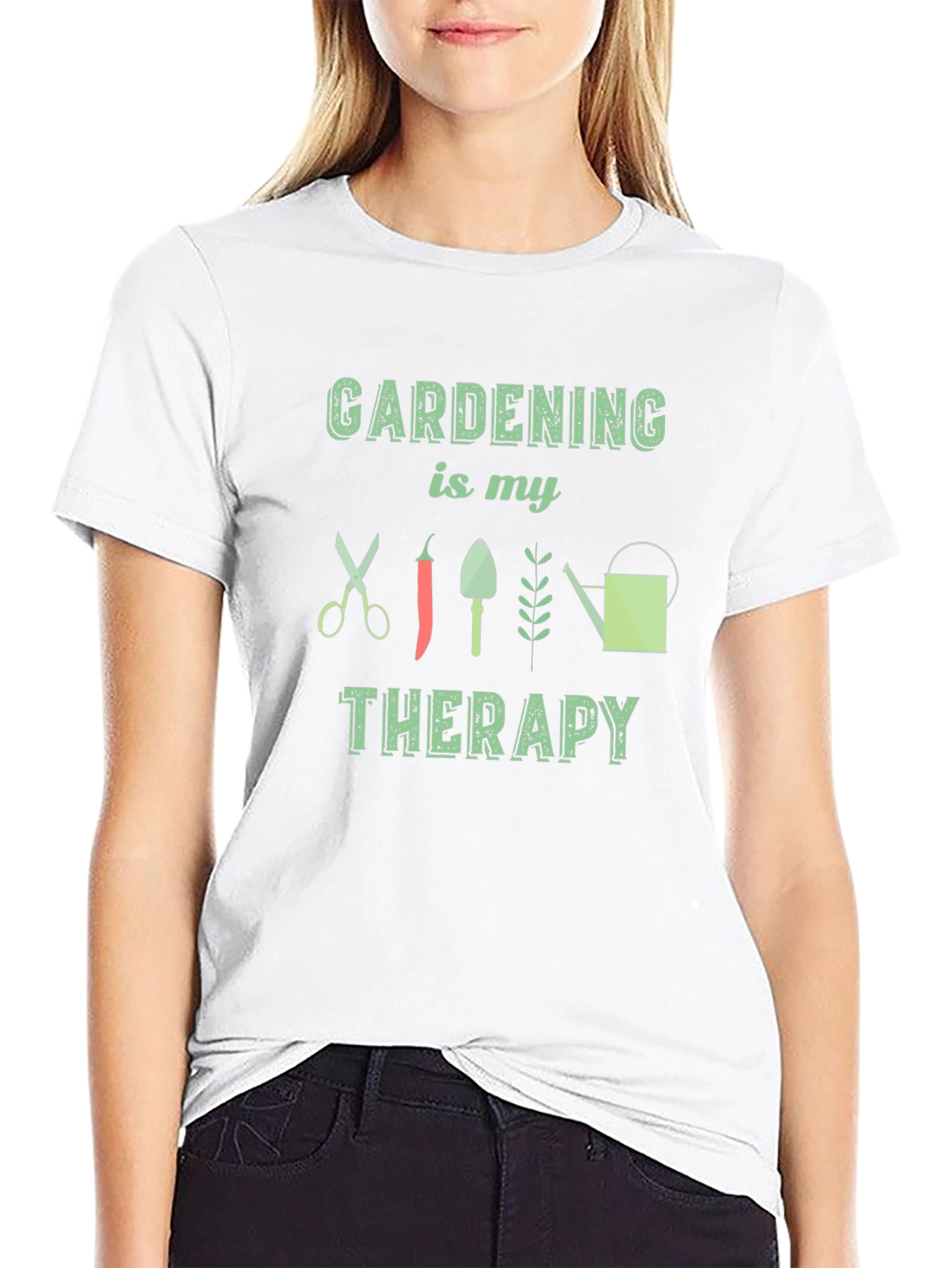 Gardening is My Therapy Graphic Tee